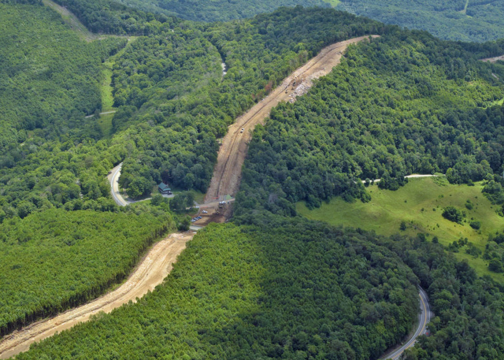 ACP Construction, Point Mountain, Randolph County, West Virginia.